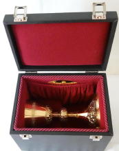 Solid Sterling silver Gothic Chalice